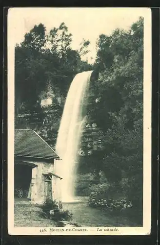 AK Moulin-de-Charix, La Cascade, Am Wasserfall