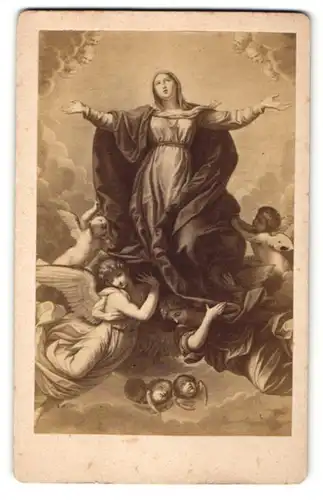 Fotografie Die Himmelfahrt Mariä nach Gemälde von G. Reni