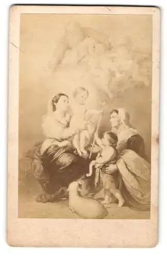 Fotografie La Vierge de Madrid, dite de Seville nach Gemälde von Murillo