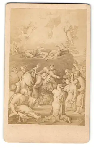 Fotografie Die Verklärung Christi nach Gemälde von Rafael