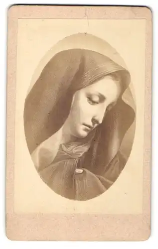 Fotografie Mater dolorosa nach Gemälde von Carlo Dolce