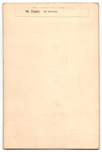 Fotografie Ernst Milster, Berlin, Ein Hinterhalt nach Gemälde von Döpler