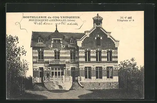 AK Montescourt-Lizerolles, Hostellerie du Coq Vainqueur