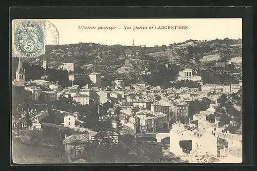 AK Largentiere, Vue generale