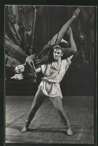 AK Balletttänzer Wladimir Wasiljew & Nina Timofejewna in The Stony Flower