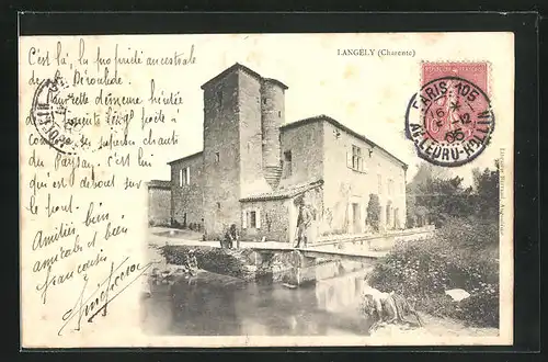 AK Langely, Anwohner am Flussufer