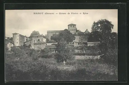 AK Manot, Chateau de Fenelon et Eglise