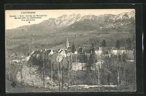 AK St-Julien-de-Jordanne, Vue generale
