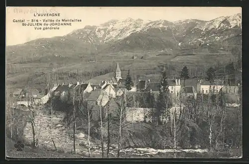 AK St-Julien-de-Jordanne, Vue générale