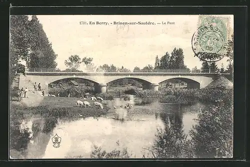 AK Brinon-sur-Sauldre, Le Pont