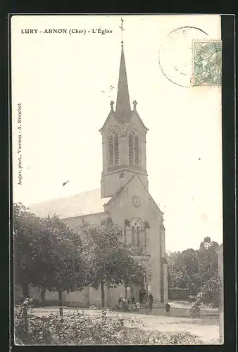 AK Lury-Arnon, L`Église, Ansicht der Kirche