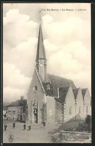 AK Le Noyer, L`Eglise, Blick auf die Kirche