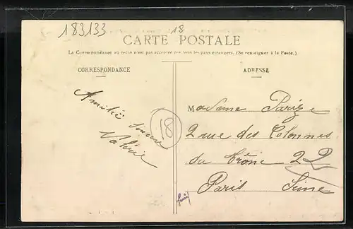 AK Vierzon, le Cher en Eté, a gauche