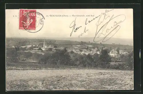 AK Veaugues, vue generale, cote Sud