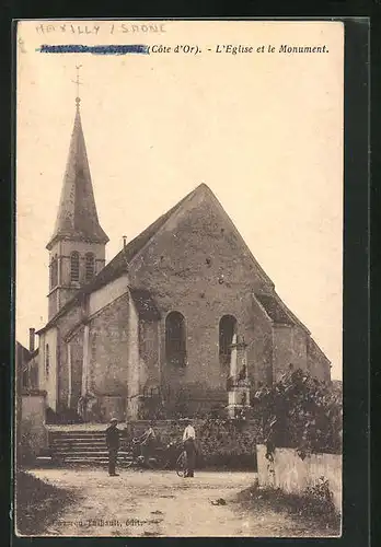 AK Maxilly-sur-Saône, L`Eglise et le Monument