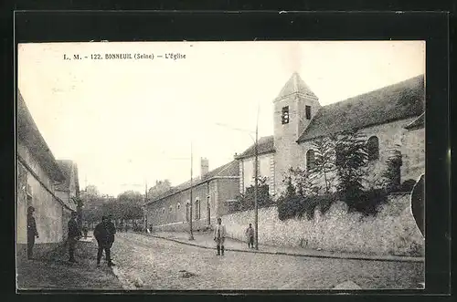 AK Bonneuil-sur-Marne, l'Eglise