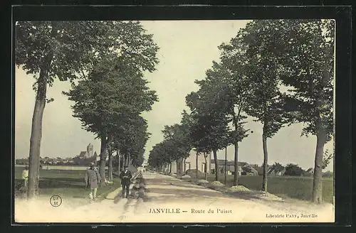 AK Janville, Route du Puiset