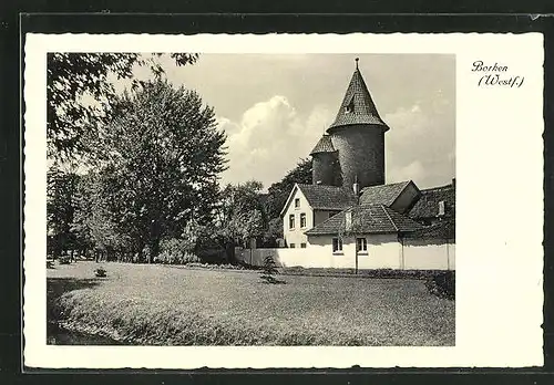 AK Borken, Teilansicht des Ortes