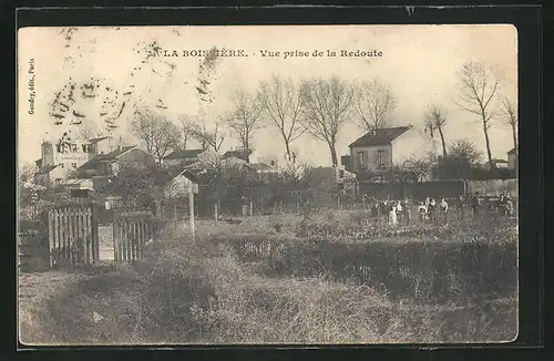 AK La Boissière, Vue prise de la Redoute