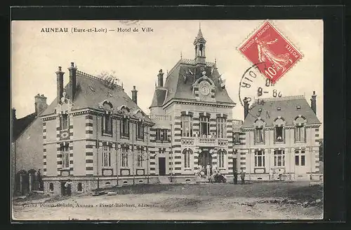 AK Auneau, Hotel de Ville, Rathaus