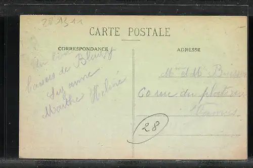 AK Bleury, Vue d`Ensemble, Ortsansicht
