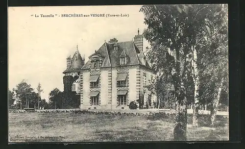 AK Berchères-sur-Vesgre, Hotel La Tourelle