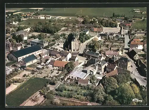 AK Bailleau-le-Pin, Vue generale aerienne