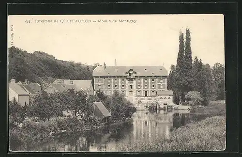 AK Montigny, Moulin, Wassermühle