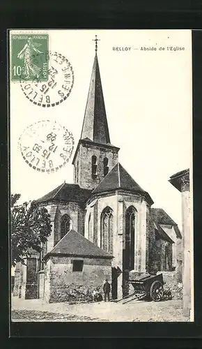 AK Belloy, Abside de l`Eglise