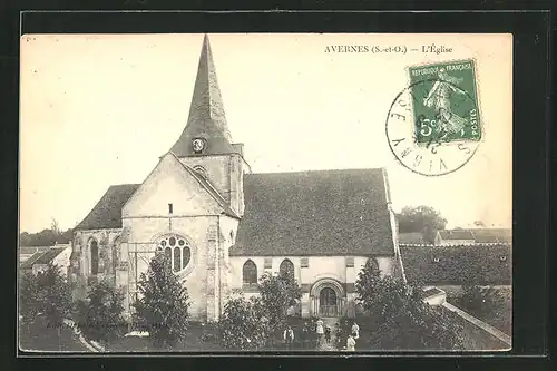 AK Avernes, L`Eglise