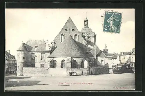AK Pontoise, Abside de Notre-Dame