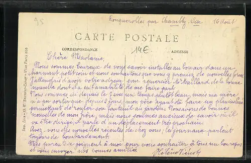 AK Ronquerolles, Vue Générale