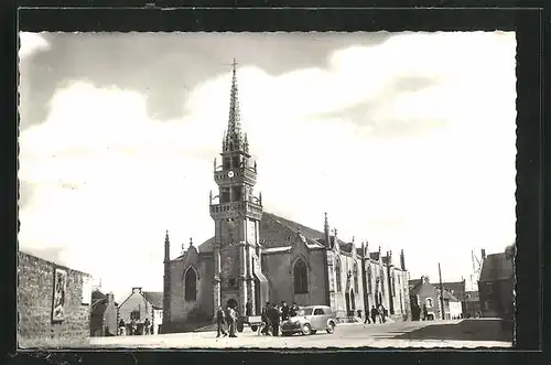 AK Cleder, L`Eglise, Ansicht der Kirche