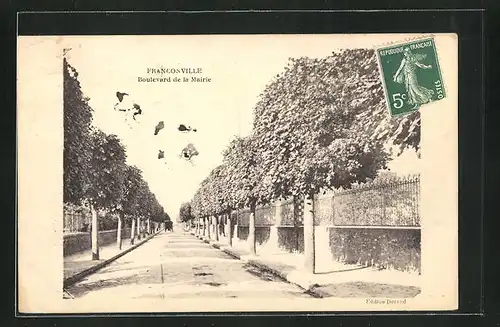 AK Franconville, Boulevard de la Mairie