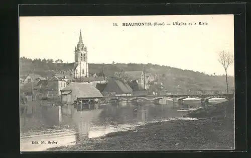 AK Beaumontel, L'Eglise et la Risle