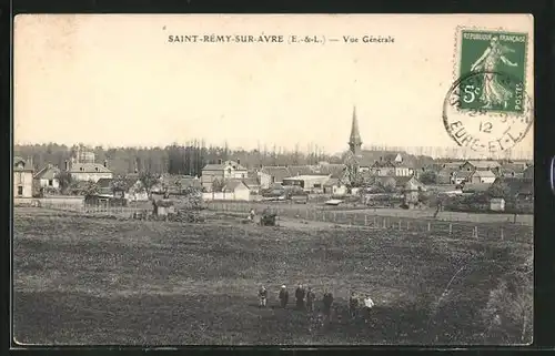 AK Saint-Remy-sur-Avre, Vue Generale