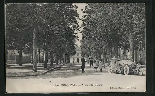 AK Bonneval, Avenue de la Gare