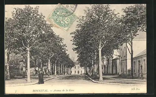 AK Bonneval, Avenue de la Gare