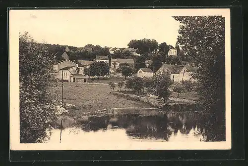 AK Thorey-sur-Ouche, Un coin de Thorey au bord de l`Ouche