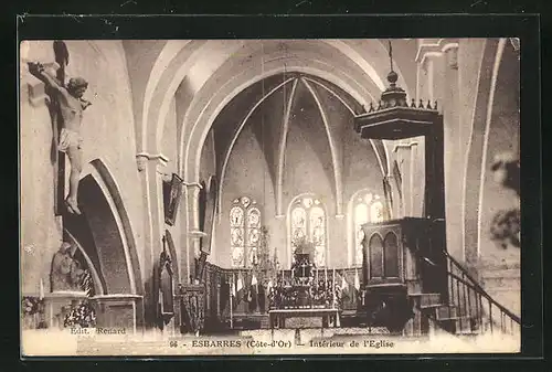 AK Esbarres, Interieur de l`Eglise