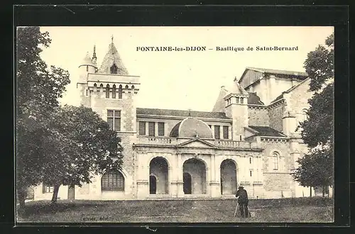 AK Fontaine-les-Dijon, Basilique de Saint-Bernard