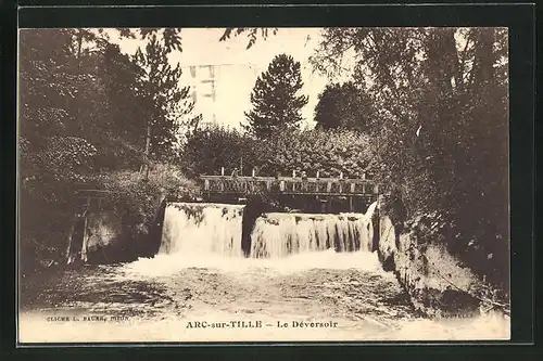 AK Arc-sur-Tille, Le Déversoir