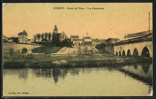 AK Cherisy, Bords de l'Eure, Vue d'ensemble