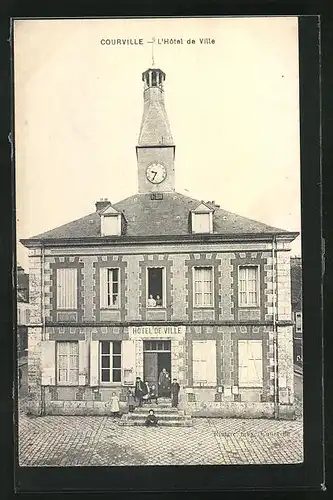 AK Courville, l'Hotel de Ville