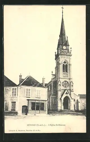 AK Auneau, l'Eglise Saint-Etienne