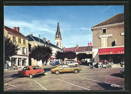 AK Auneau, La place du Marché