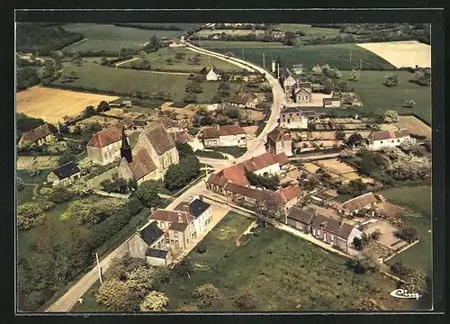 AK Miermaigne, Vue generale aerienne