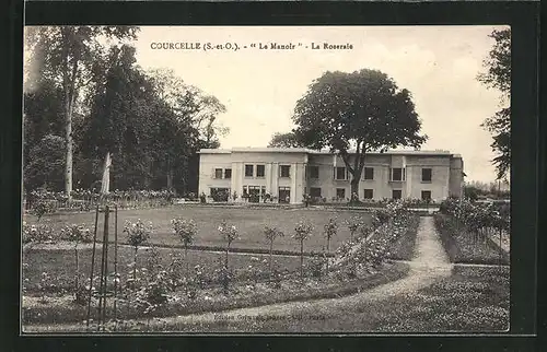 AK Courcelle, La Manoir, La Roseraie