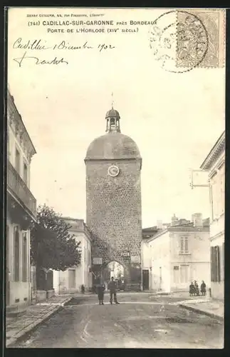 AK Cadillac-sur-Garonne, Porte de l`Horloge