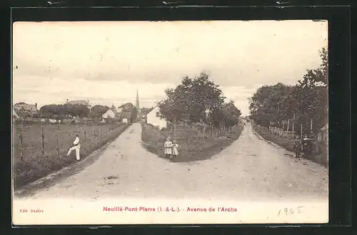 AK Neuille-Pont-Pierre, Avenue de l`Arche